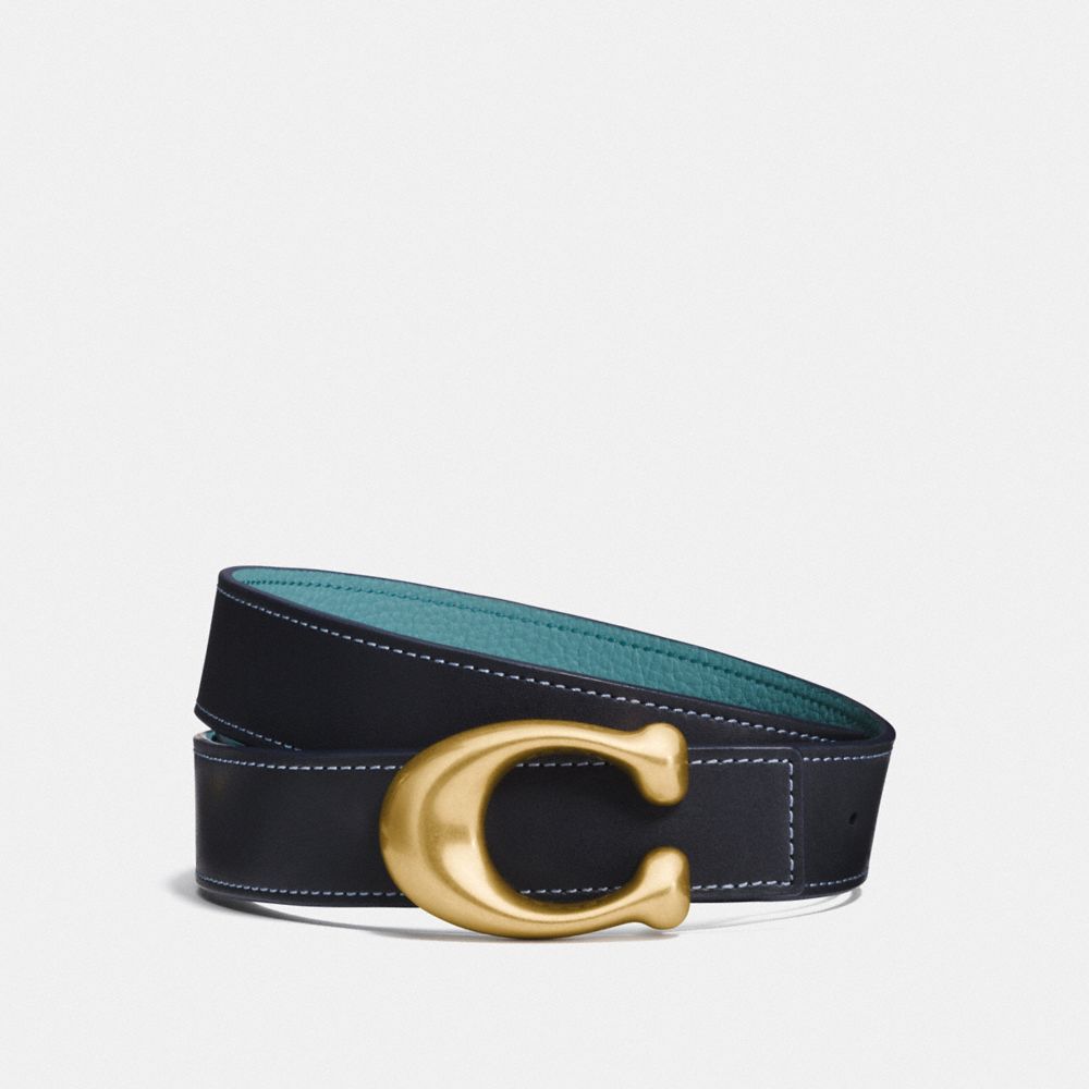 Signature Buckle Reversible Belt, 32 Mm