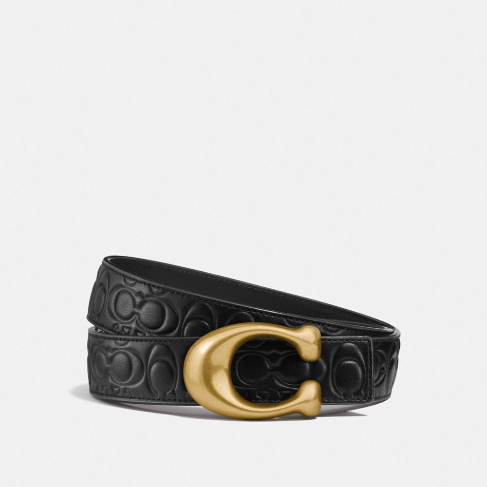Signature Buckle Reversible Belt, 32 Mm