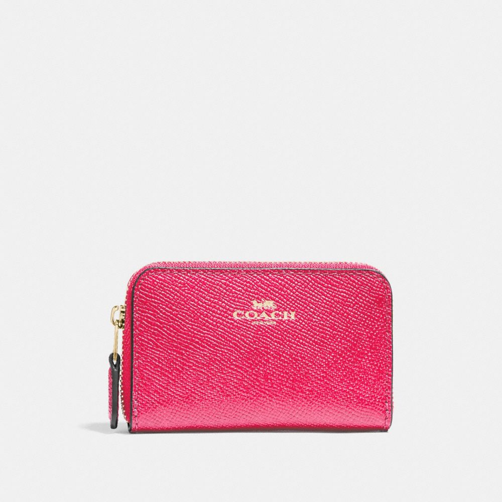 Zip around on sale coin case coach