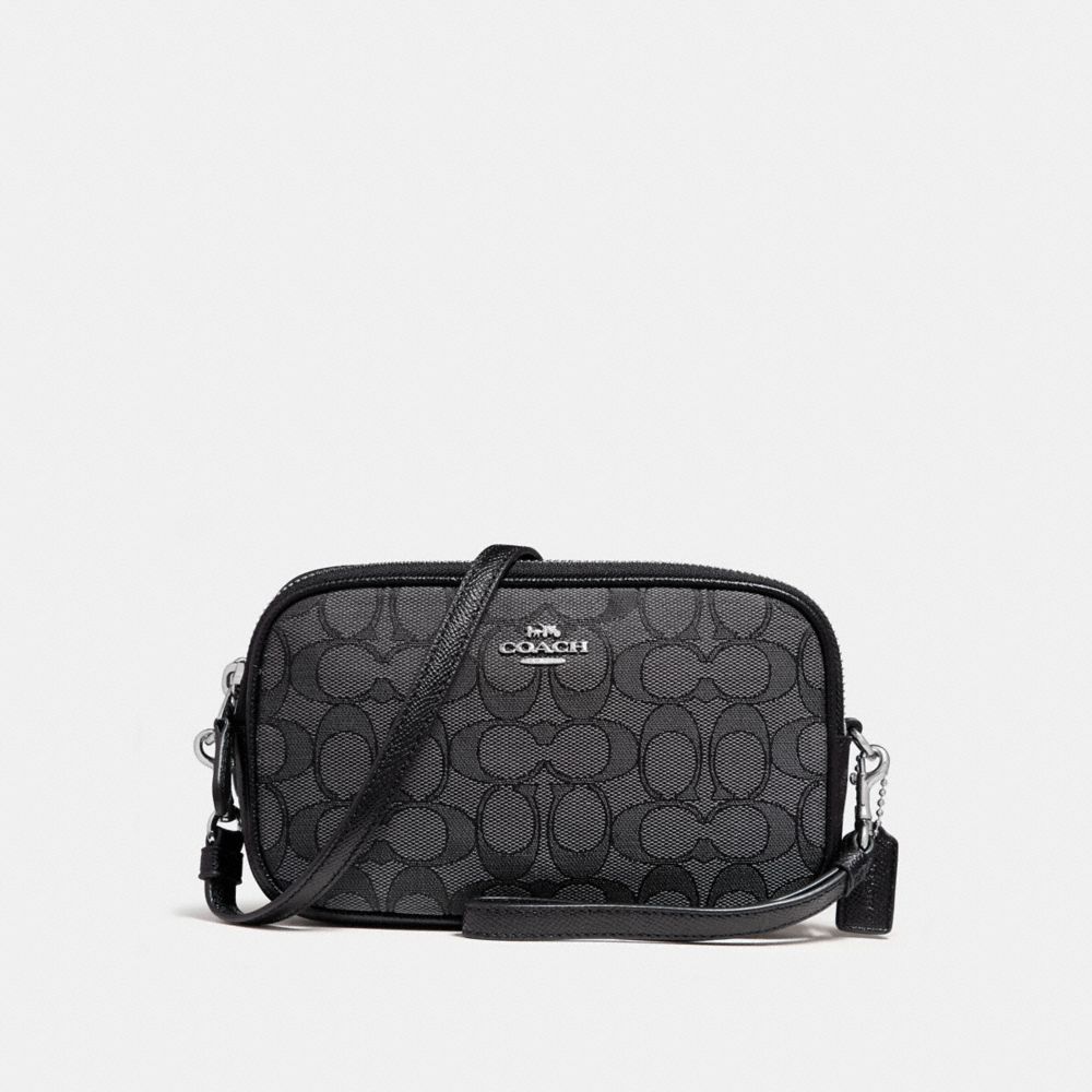 COACH Outlet Boxed Sadie Crossbody Clutch In Signature Jacquard