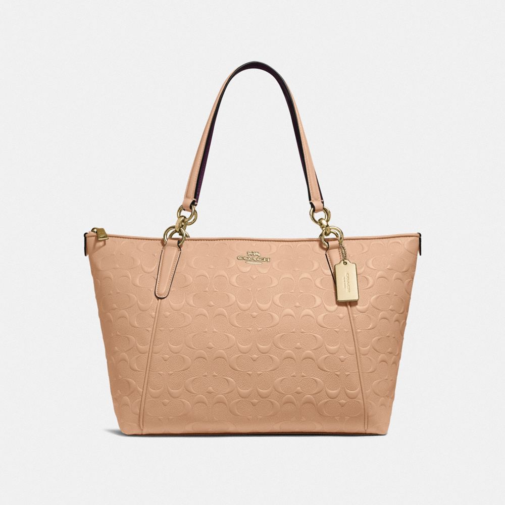 Coach ava shop tote in signature