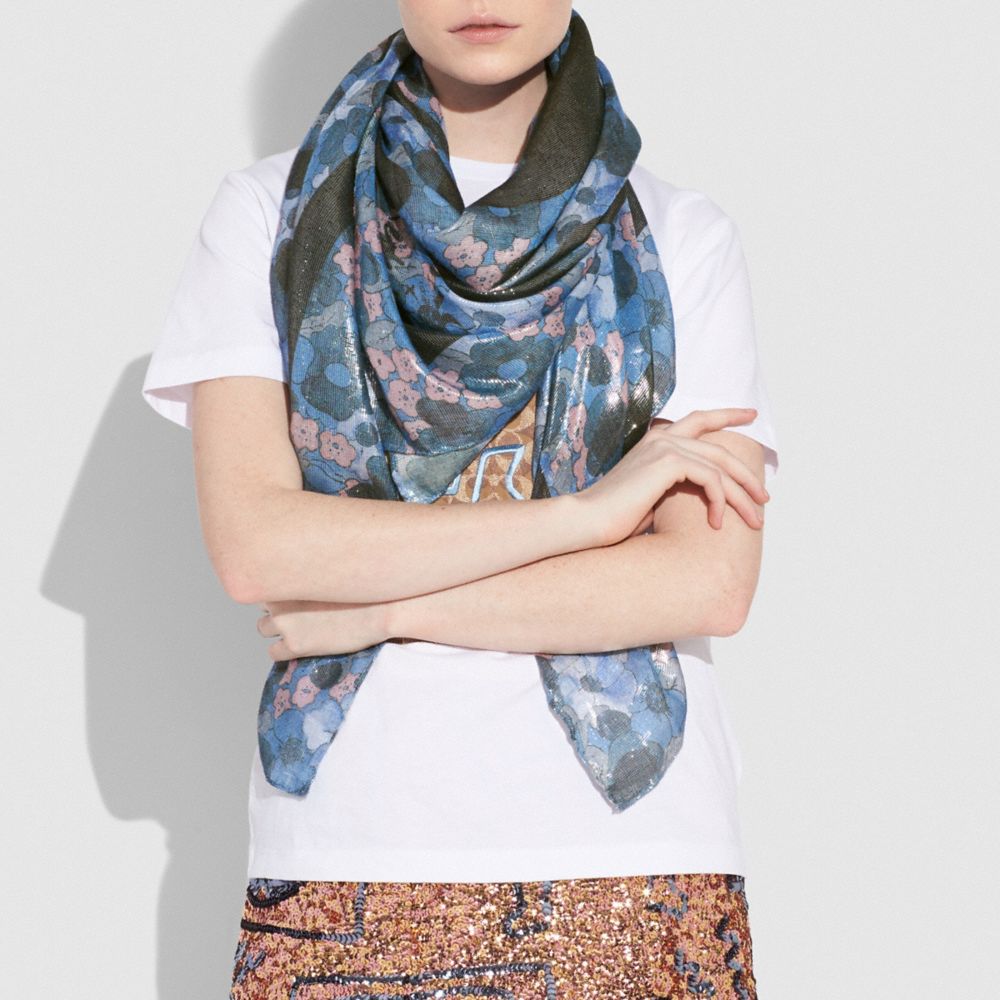 Coach X Keith Haring Square Scarf