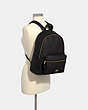 COACH®,CHARLIE BACKPACK,Leather,Medium,Gold/Black,Alternate View