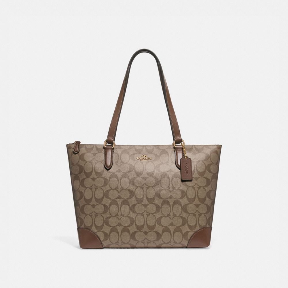 Coach Outlet Gallery Tote - Grey