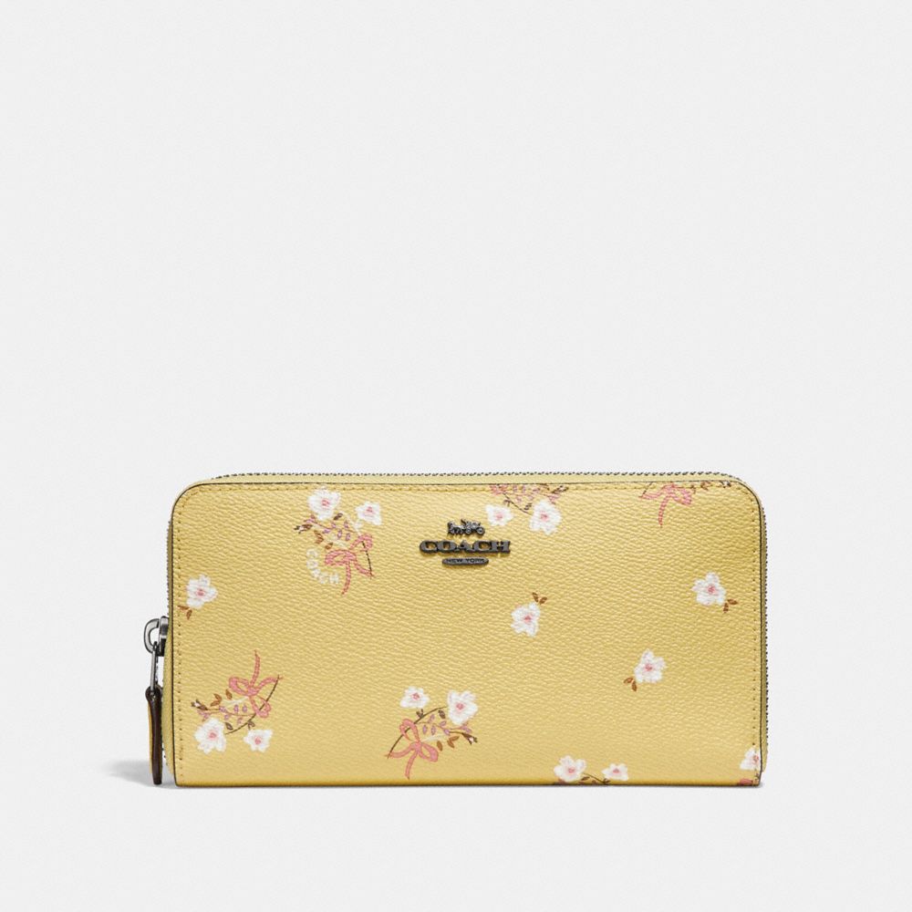 Coach sunflower 2024 wallet