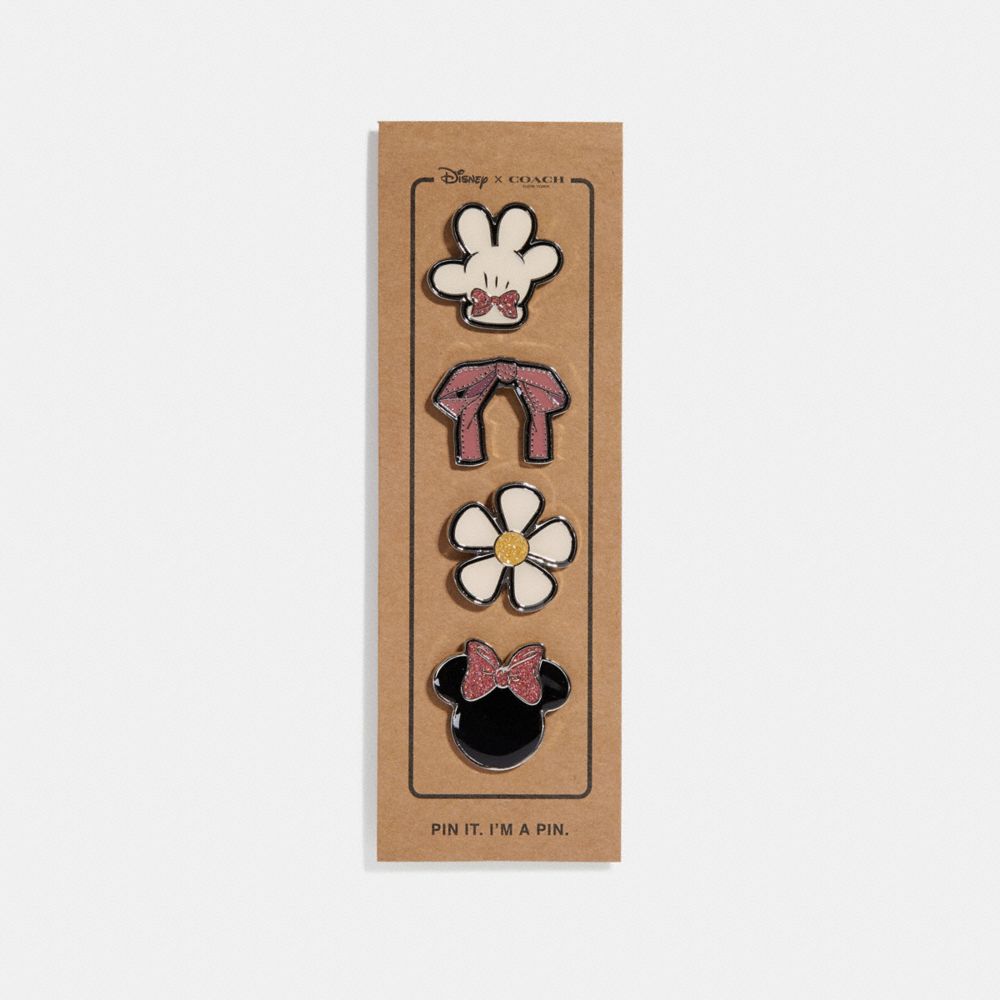 キーホルダー・キーリング COACH Disney Minnie Mouse Pin Set F30927 COACH® Outlet | COACH® Outlet | Minnie Mouse Pin Set
