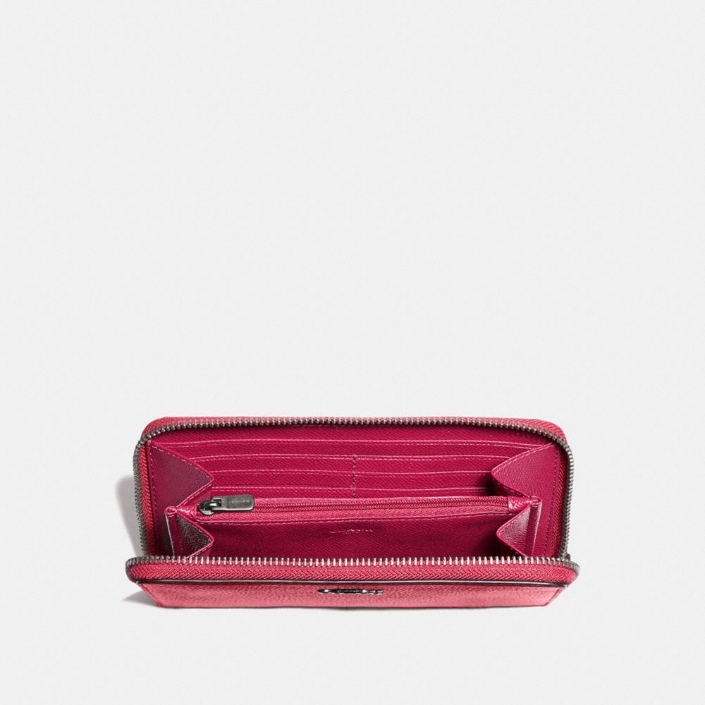 COACH®,Accordion Zip Wallet,,Inside View,Top View