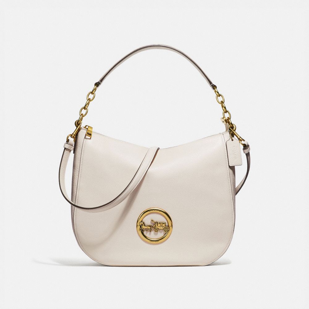 COACH®,Elle Hobo,,Front View