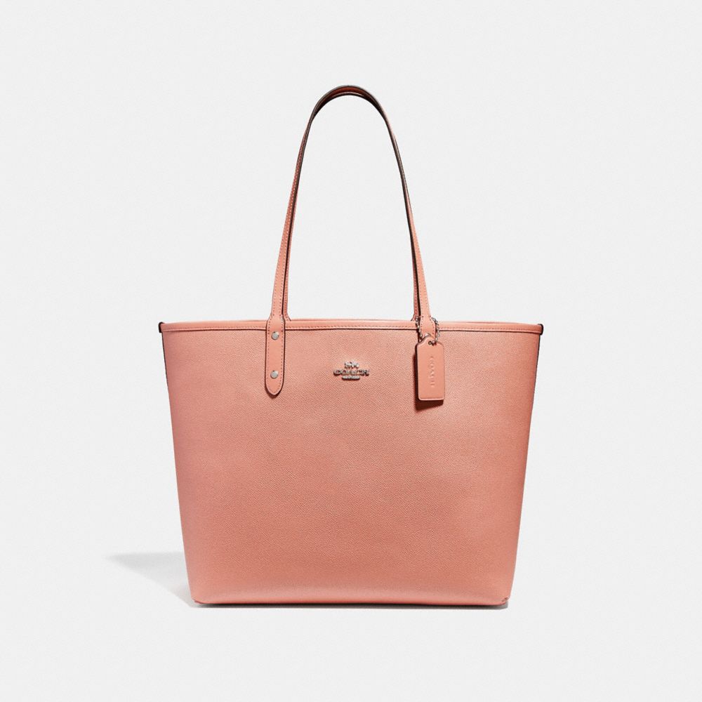 Reversible City Tote With Wild Camo Print