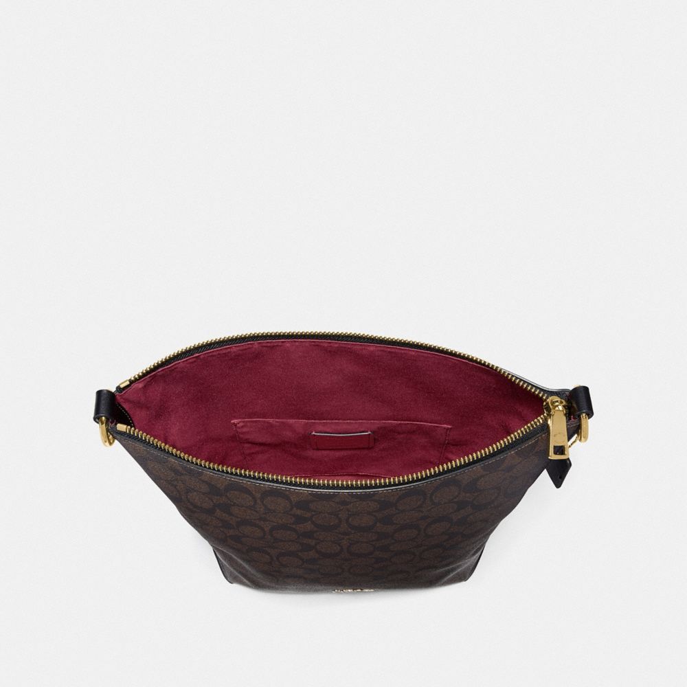 Abby duffle leather handbag Coach Multicolour in Leather - 36971434