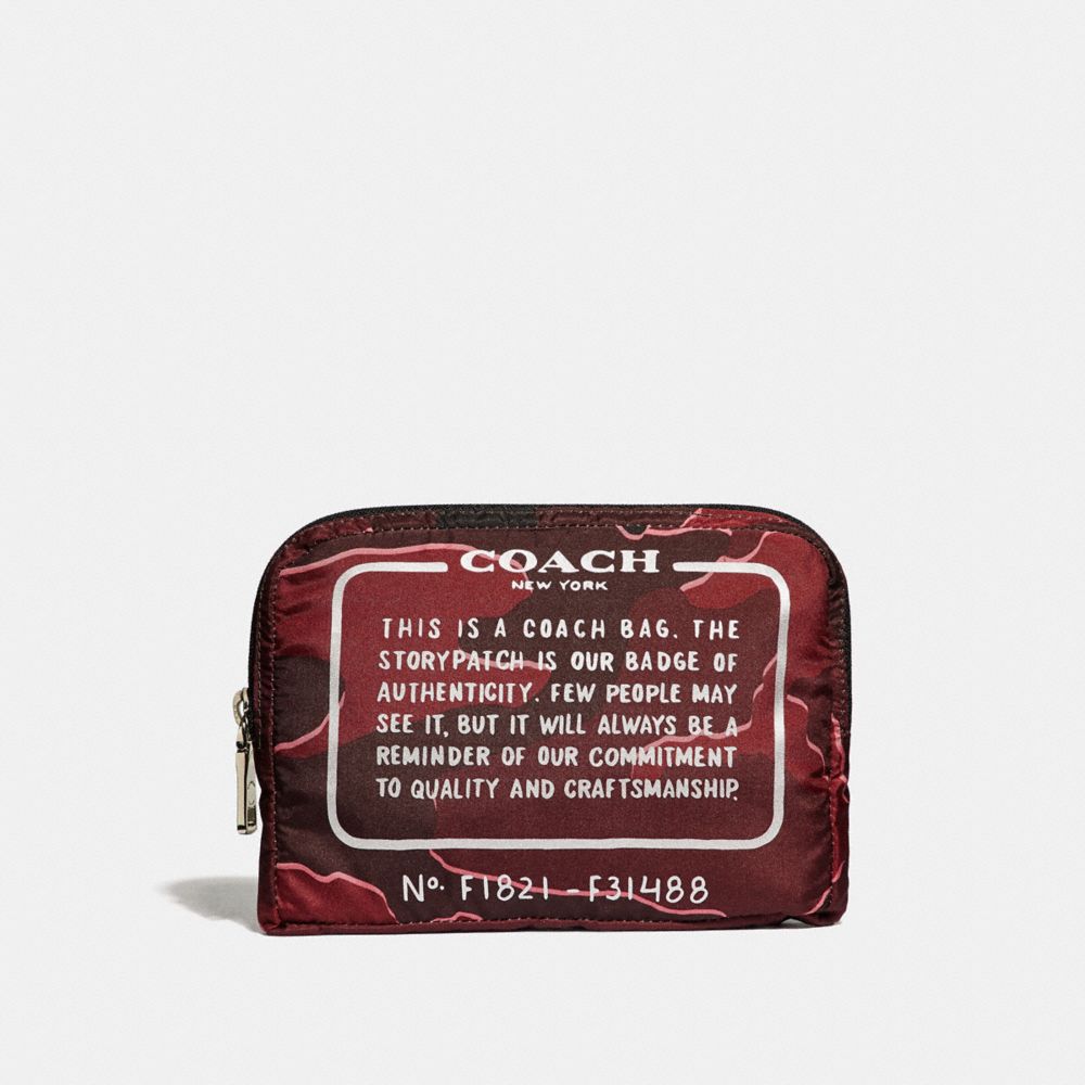 Packable Tote With Wild Camo Print