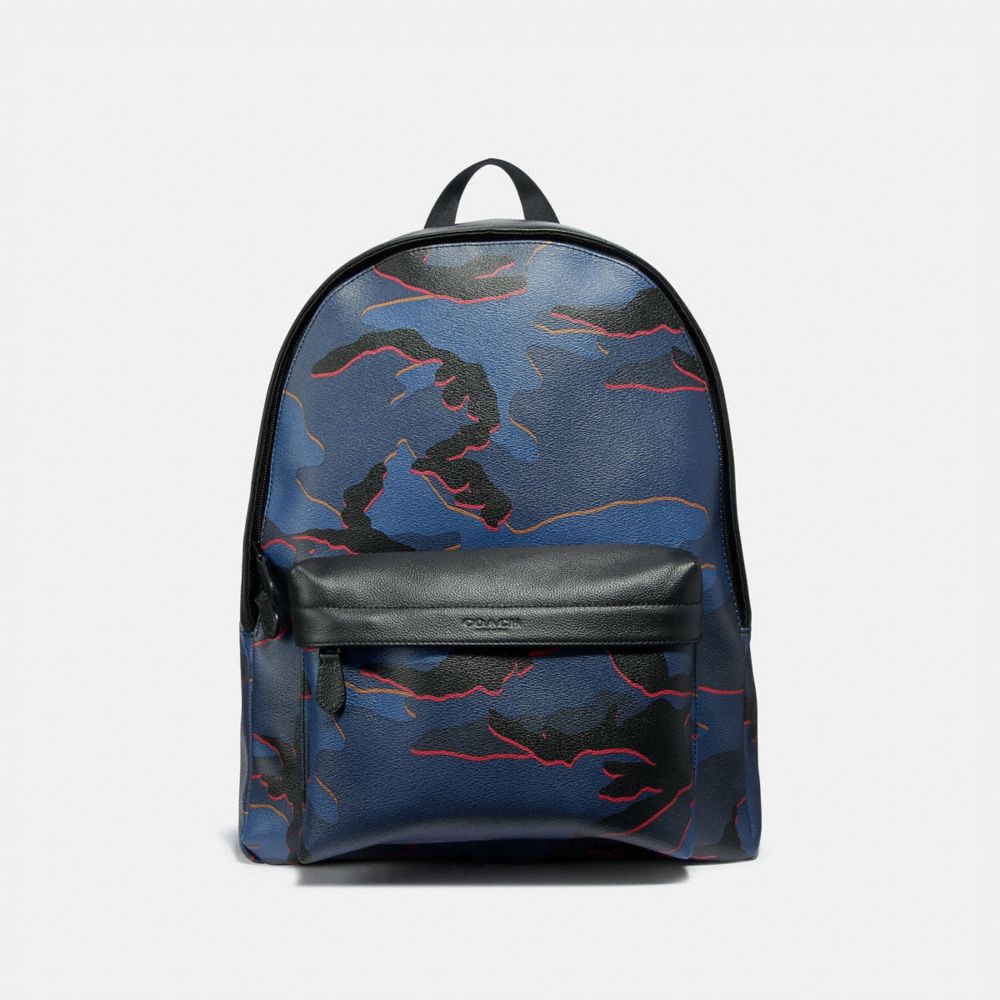 Mens coach hotsell camo backpack