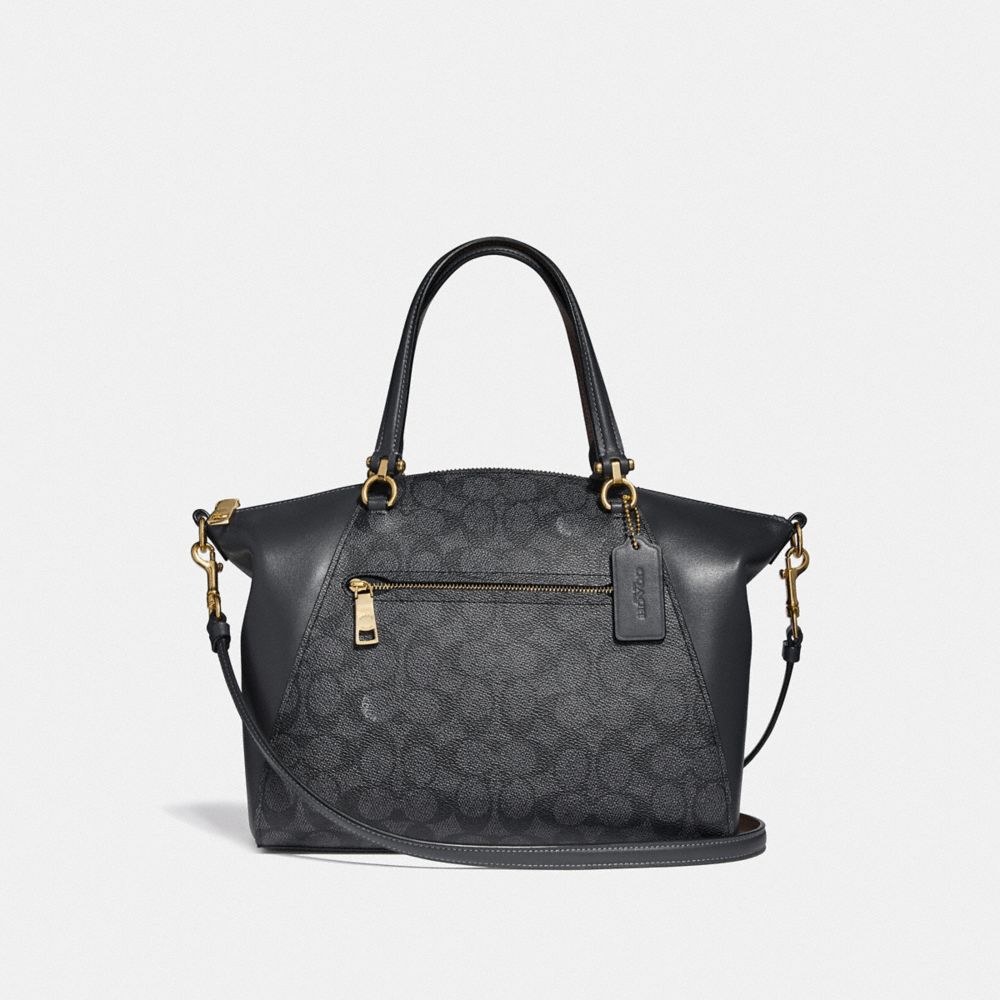 Coach prairie satchel signature canvas sale