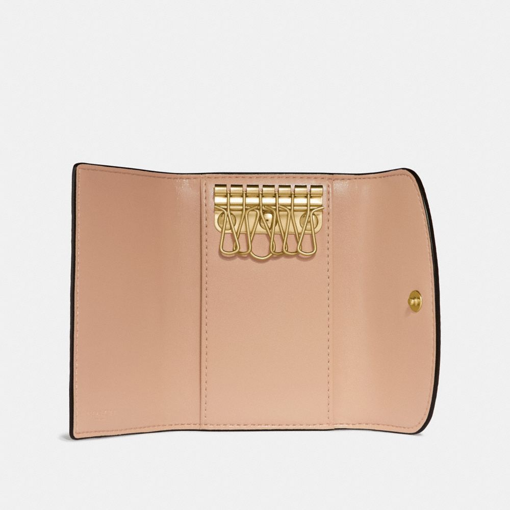 Key Case With Cherry Print