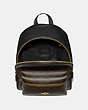 COACH®,MEDIUM CHARLIE BACKPACK IN SIGNATURE CANVAS,pvc,Small,Gold/Brown Black,Inside View,Top View