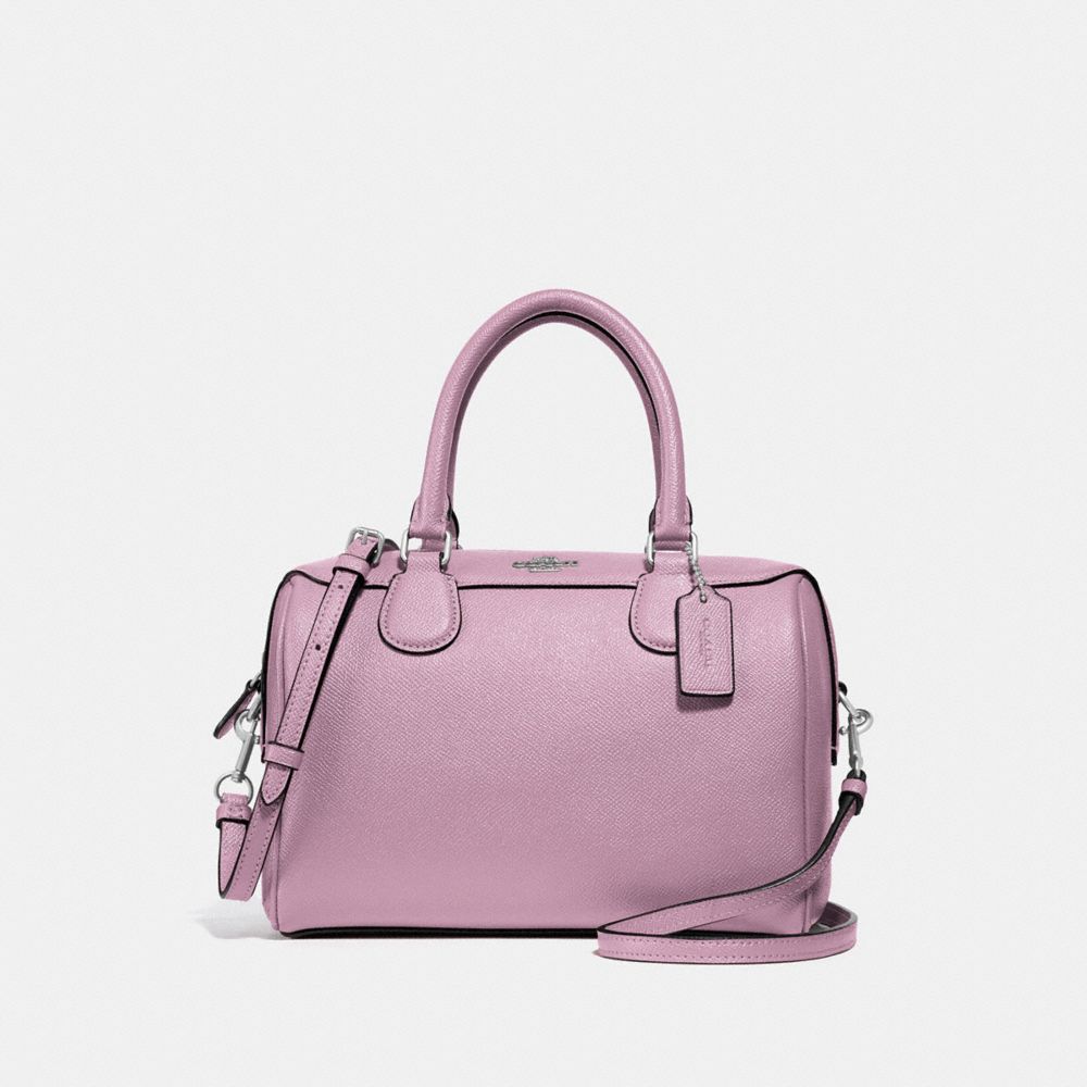 Coach Pink Leather Mini Bennett Satchel