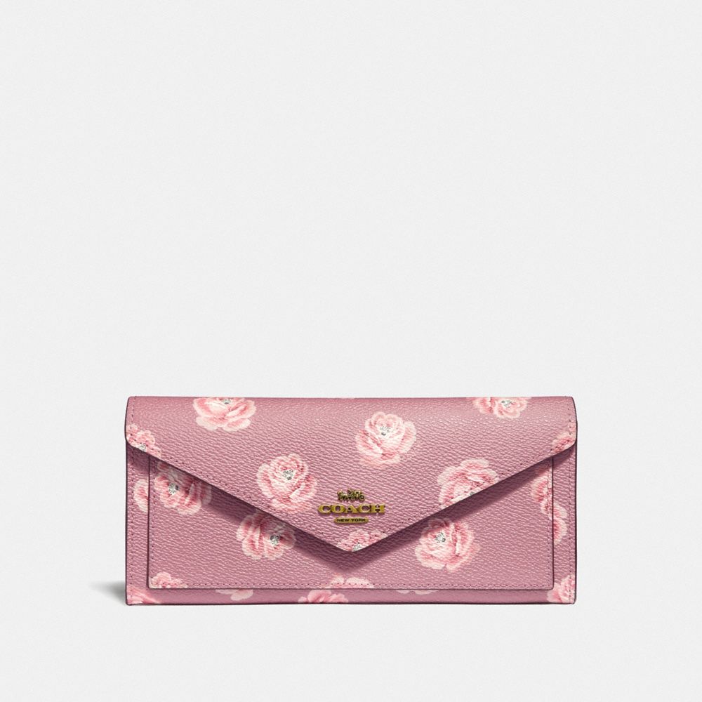 Coach Rose outlet Coin Purse