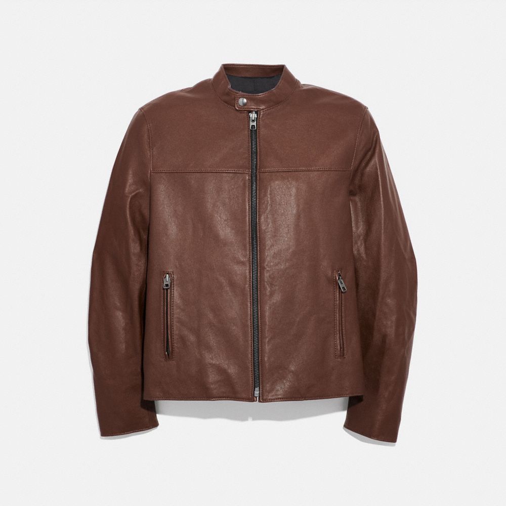 COACH® Outlet | Leather Racer Jacket