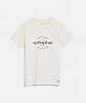 COACH®,COACH T-SHIRT,cotton,White,Front View