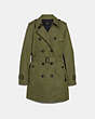 COACH®,TRENCH,cotton,DARK UTILITY,Front View