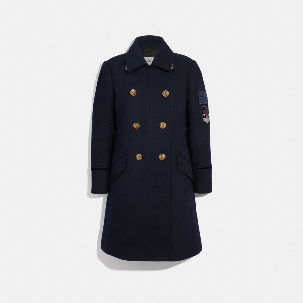 Coach 2025 naval coat