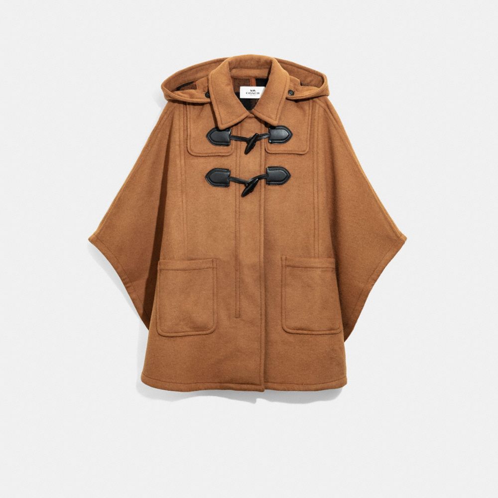 Cape duffle outlet coat