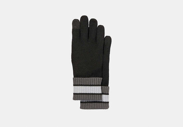 Varsity Stripe Knit Gloves