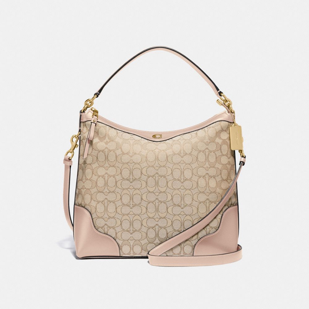 Coach ivie crossbody in best sale signature jacquard