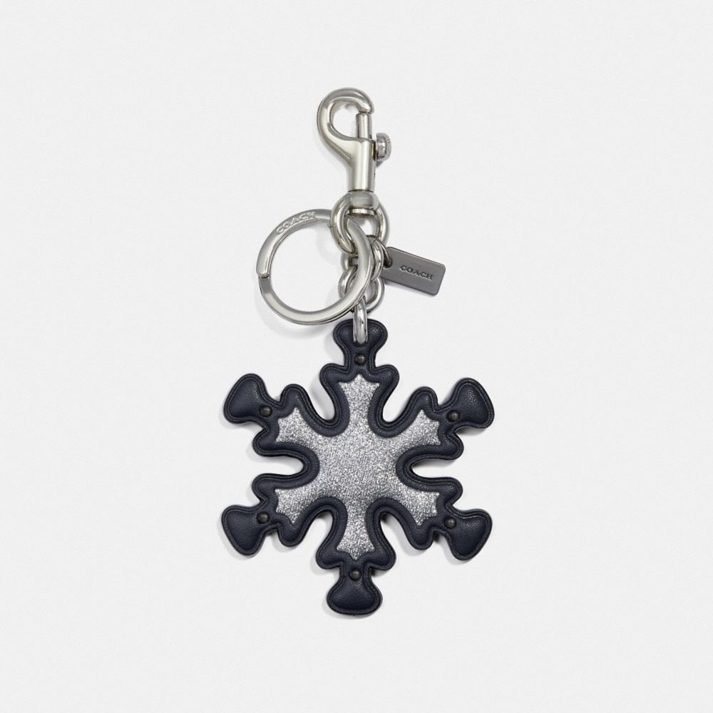 Coach snowflake sale keychain