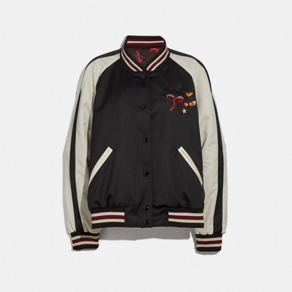 COACH Outlet COACH Outlet Embroidered Reversible Souvenir Jacket