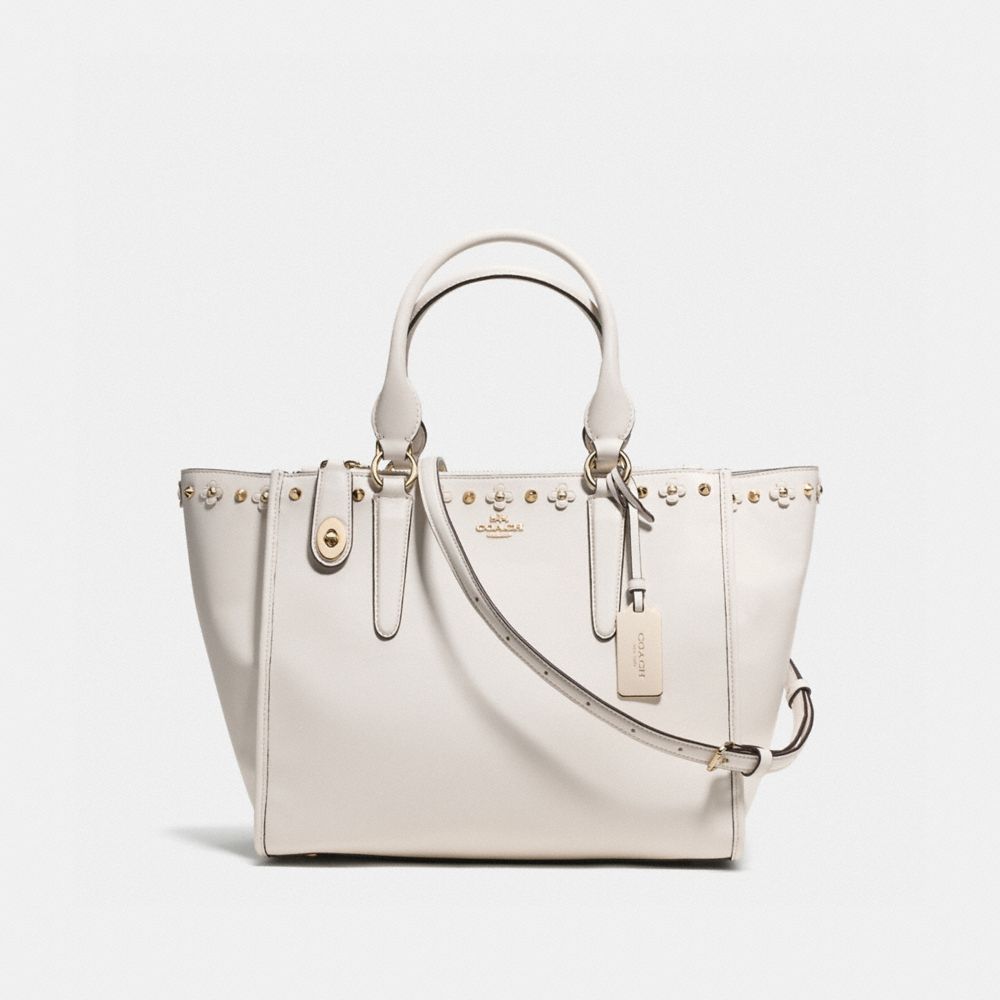 COACH® Outlet | Crosby Carryall With Floral Rivets