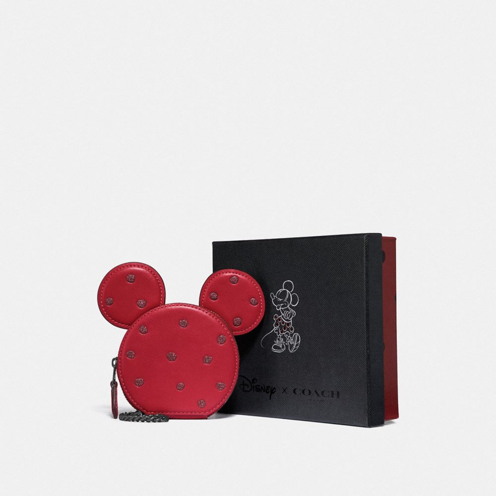 Coach minnie 2024 mouse wristlet