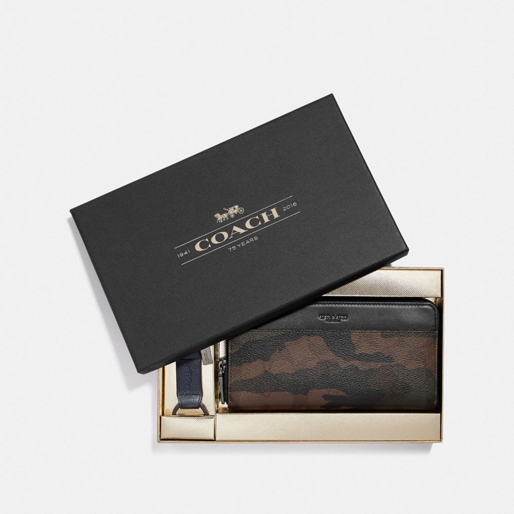 COACH® Outlet COACH® Outlet Boxed Accordion Wallet Gift Set In