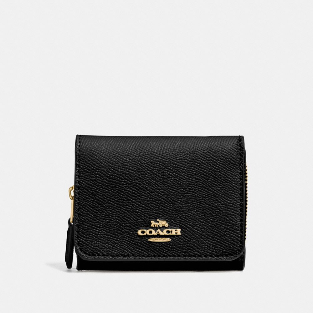 【冬コーデ】COACH✨三つ折り財布 スモール トライフォールド ウォレット