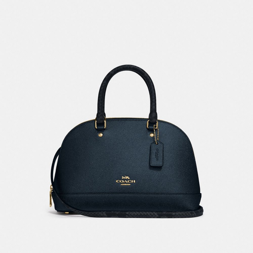 Coach Mini Sierra Satchel in Crossgrain Leather