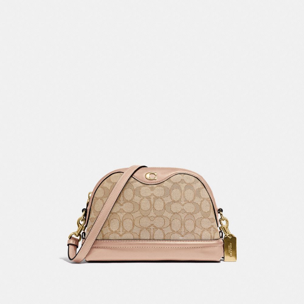 Coach ivie hobo discount in signature jacquard