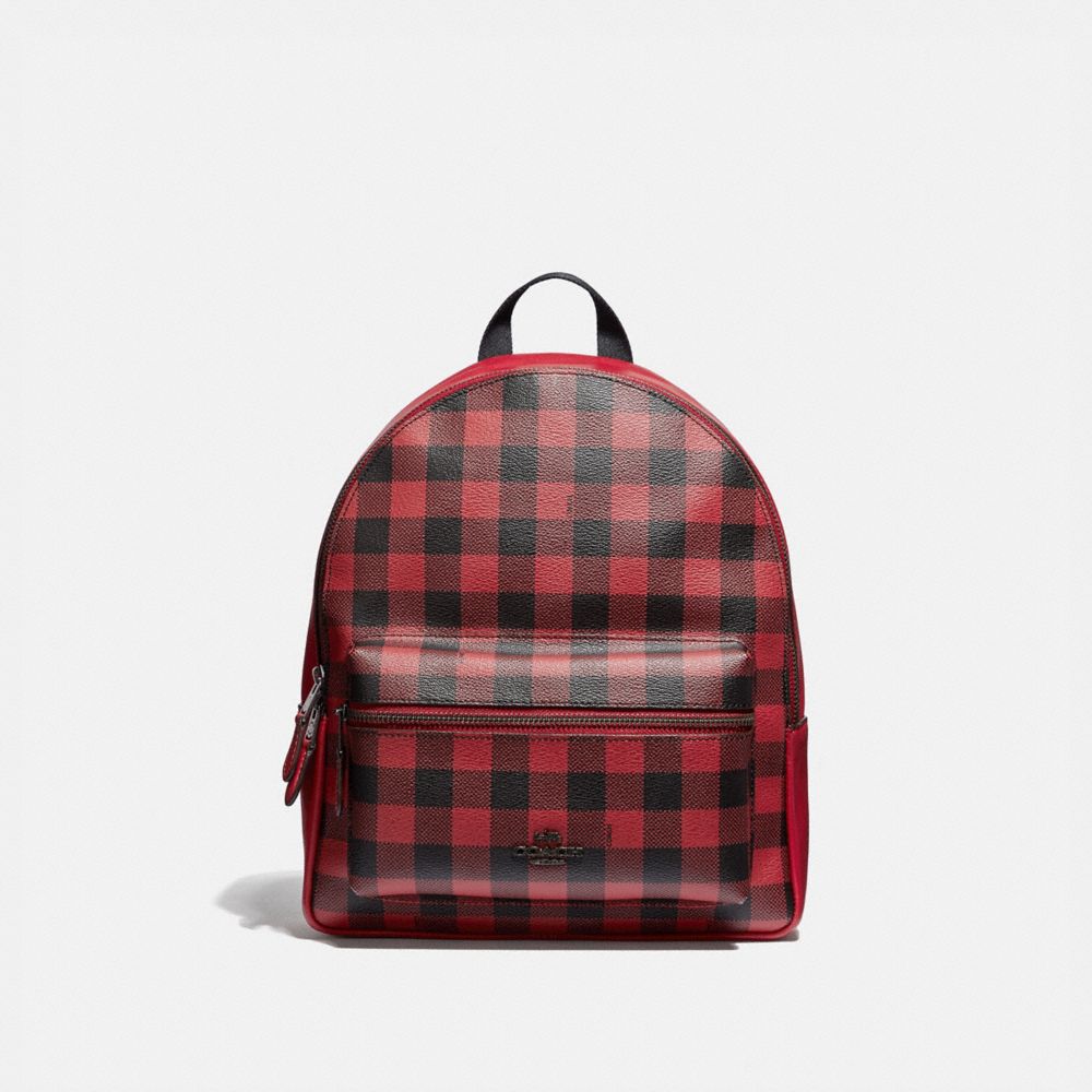 Coach best sale gingham bag