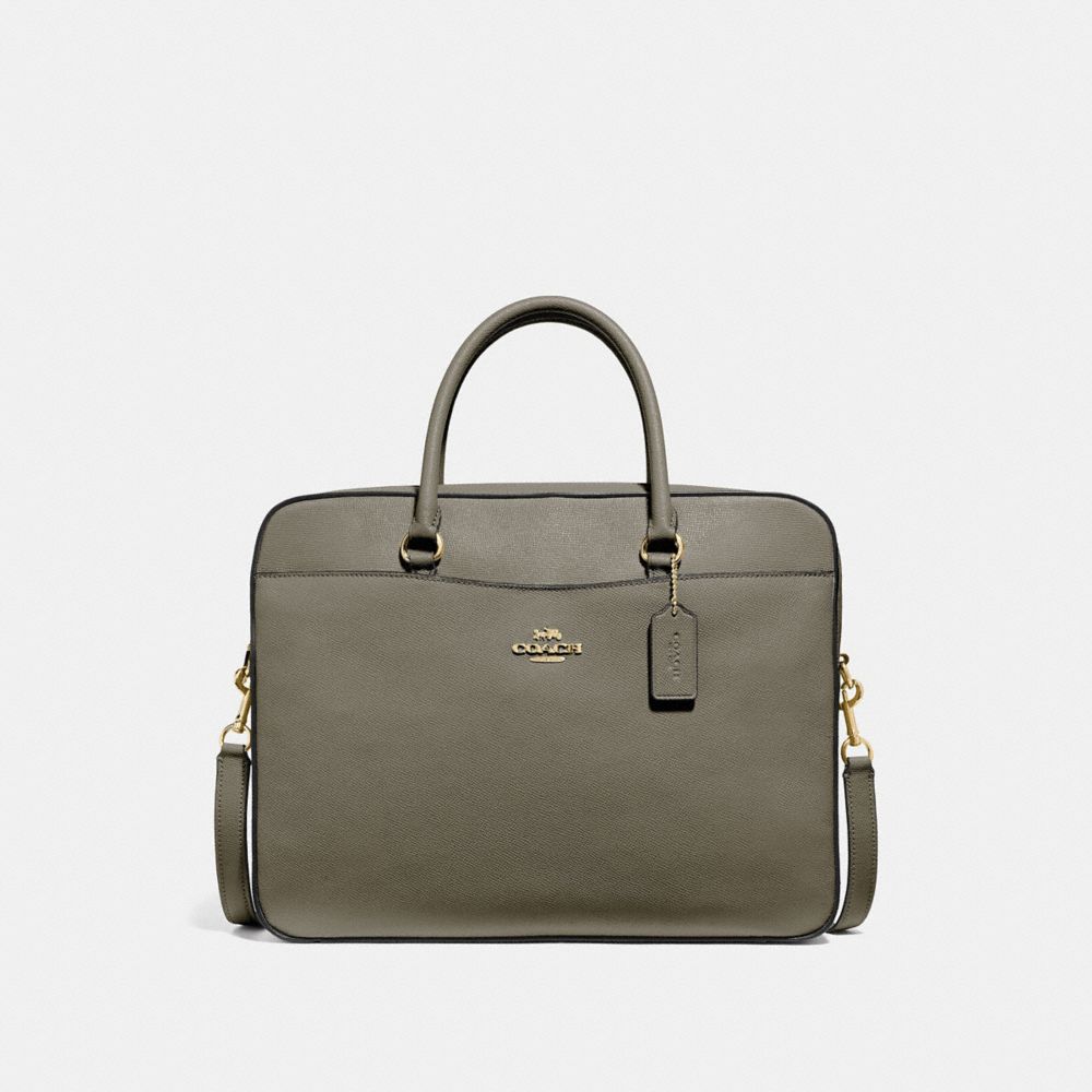 Laptop bag coach outlet sale