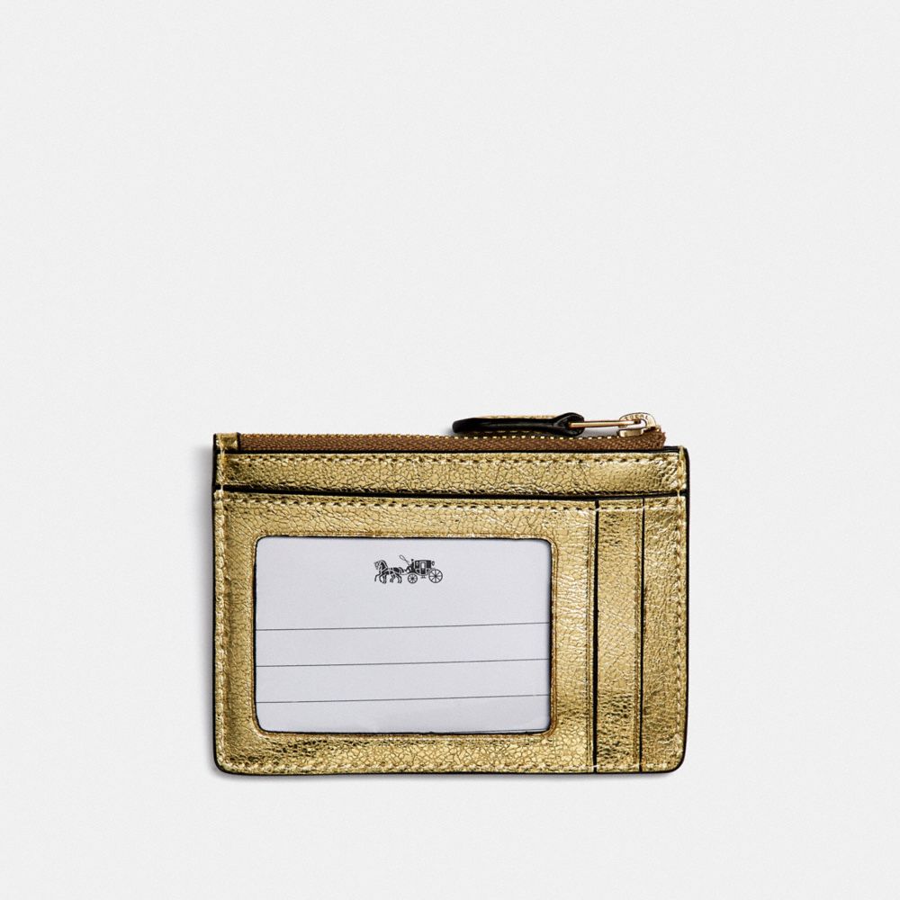 COACH®,Mini Skinny Id Case,,Back View