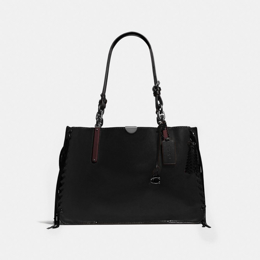 Coach dreamer tote 34 with whipstitch new arrivals