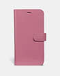 COACH®,IPHONE X/XS FOLIO,Rose,Front View