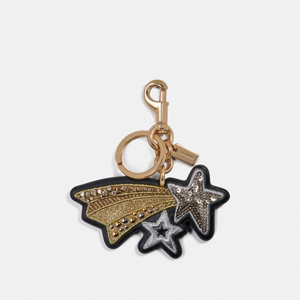 Embroidered Shooting Star Bag Charm