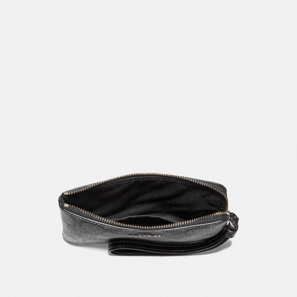 Corner Zip Wristlet In Signature Canvas