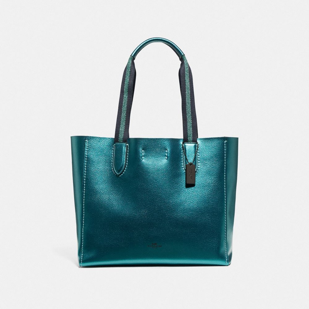 Coach derby tote green sale