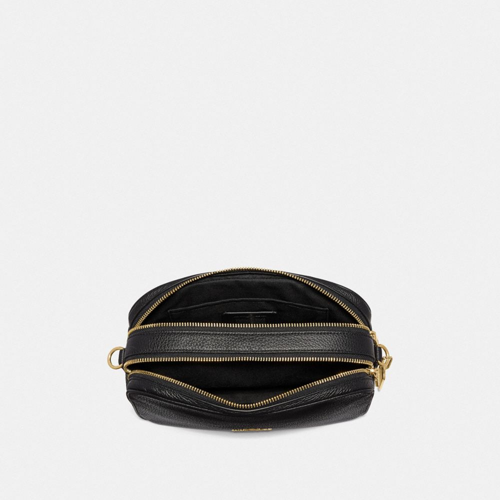 9408 COACH Jes Crossbody Colorblock BLACK