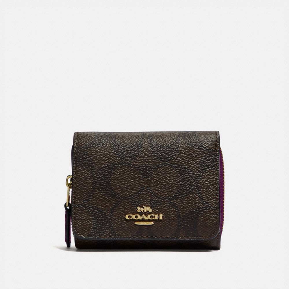 Coach small signature online wallet