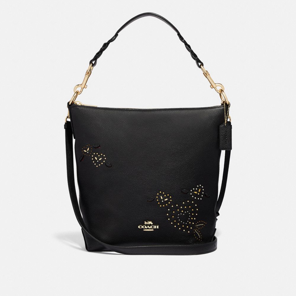 Coach duffle with rivets sale