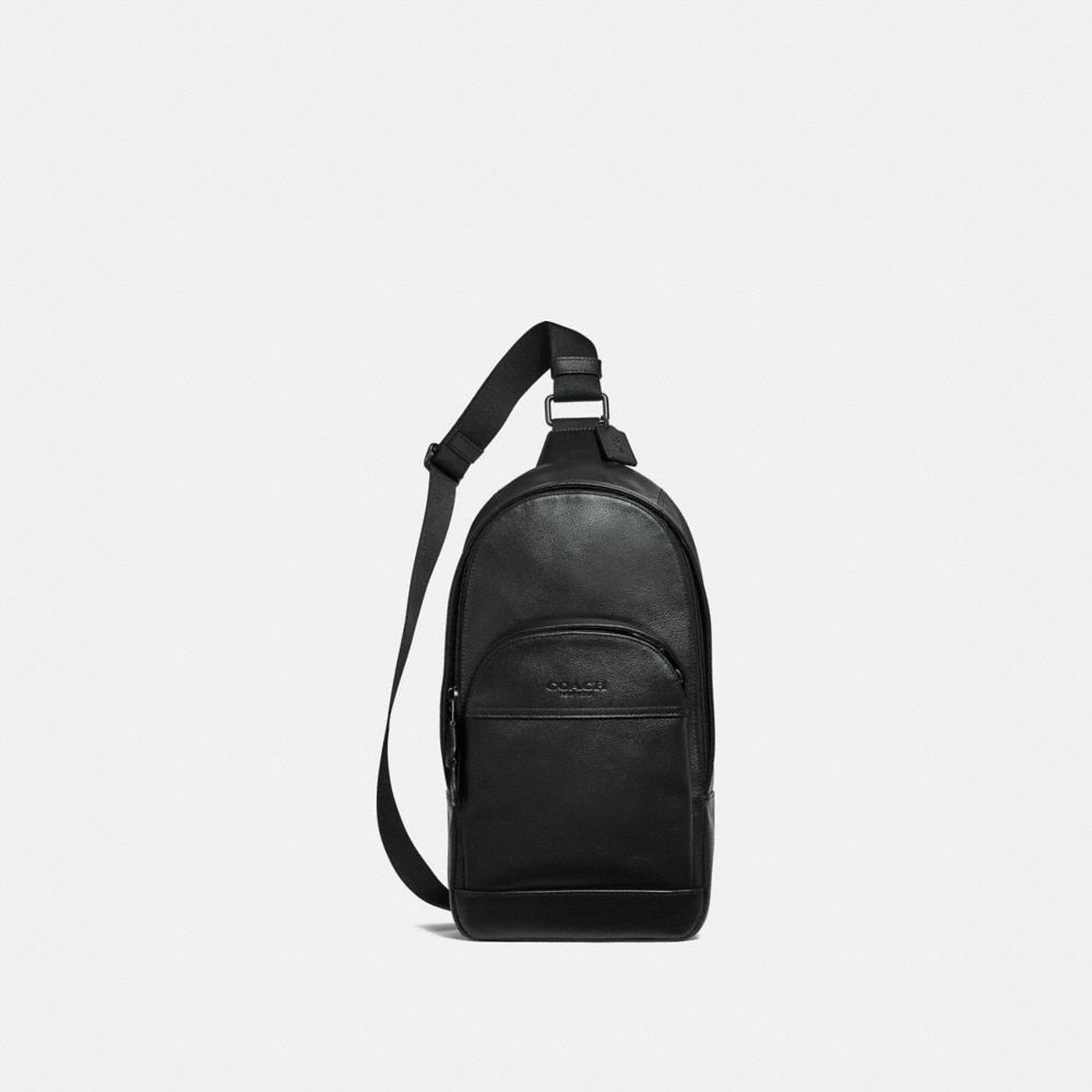 the leather carabiner mini crossbody bag