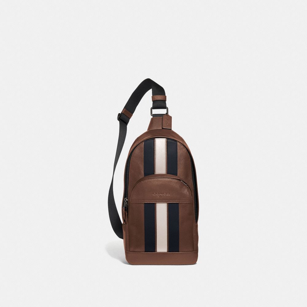 2色から☆COACH☆HOUSTON PACK WITH VARSITY STRIPE 2色から☆COACH☆HOUSTON PACK WITH VARSITY STRIPE (Coach