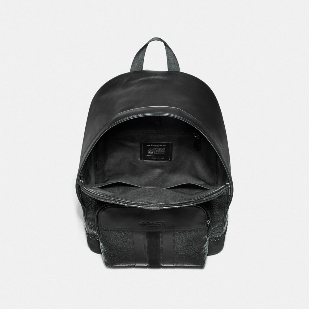 Black coach outlet backpack purse